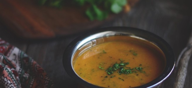 Toor Dal (Split Pigeon Peas) Soup | conifères & feuillus