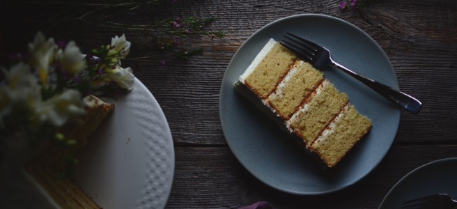 lemon layer cake | conifères & feuillus
