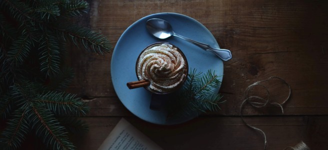 spiced hot chocolate | conifères & feuillus