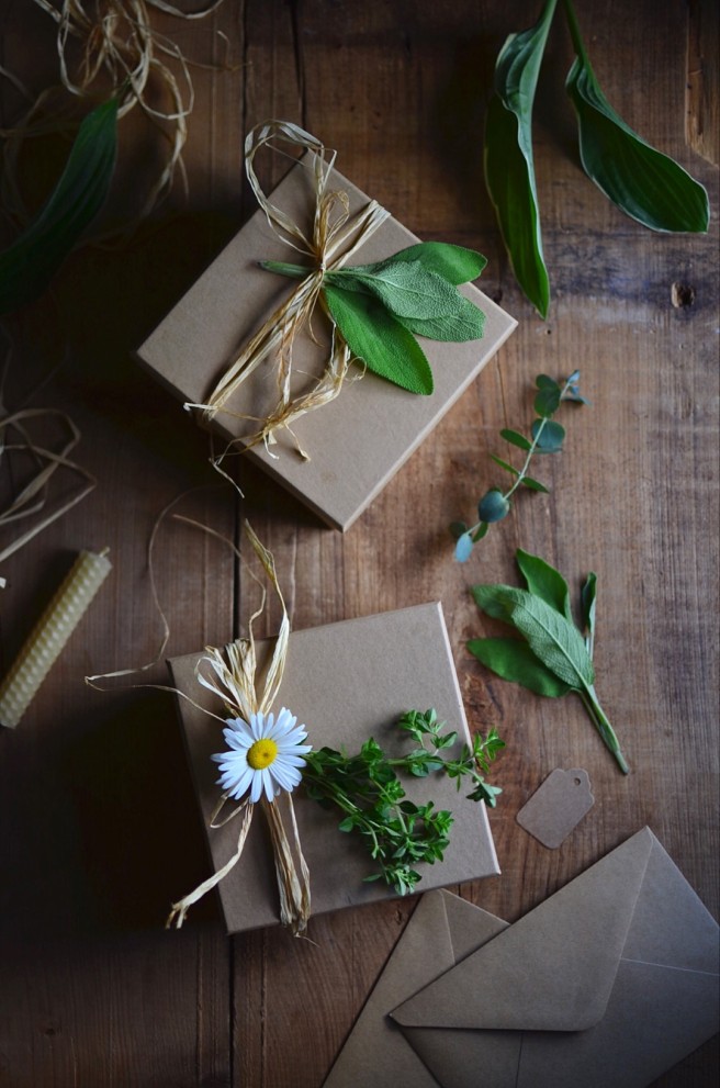 summertime gift wrapping inspiration | conifères & feuillus